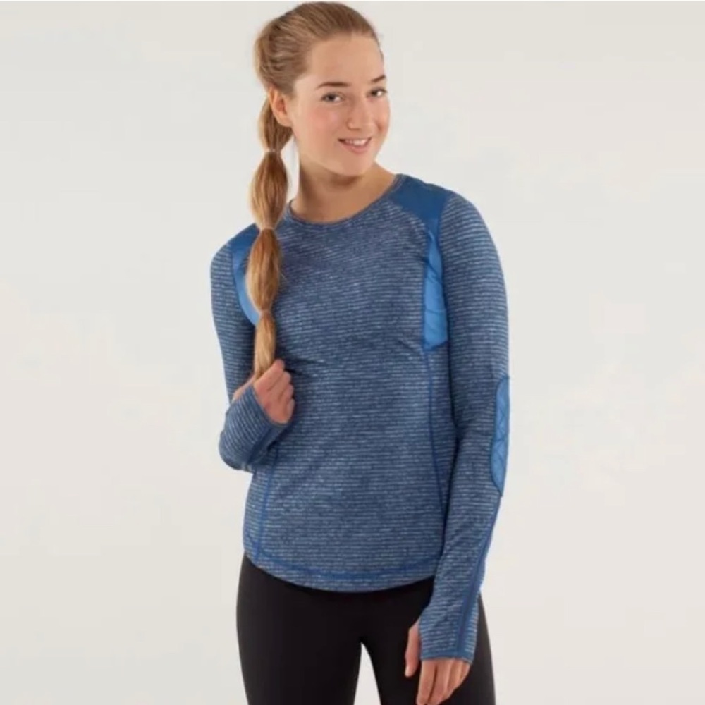 Lululemon Run Ice Queen Long Sleeve Shirt